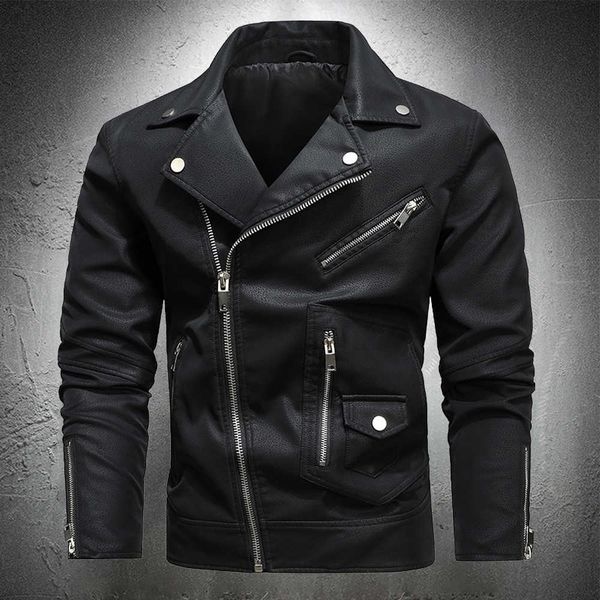 leather jacket men punk style irregular zipper biker jacket men motorcycle jacket fashion clothing black faux leather coat pu 211009
leather jacket men punk style irregular zipper biker jacket men motorcycle jacket fashion clothing black faux leather coat pu 211009