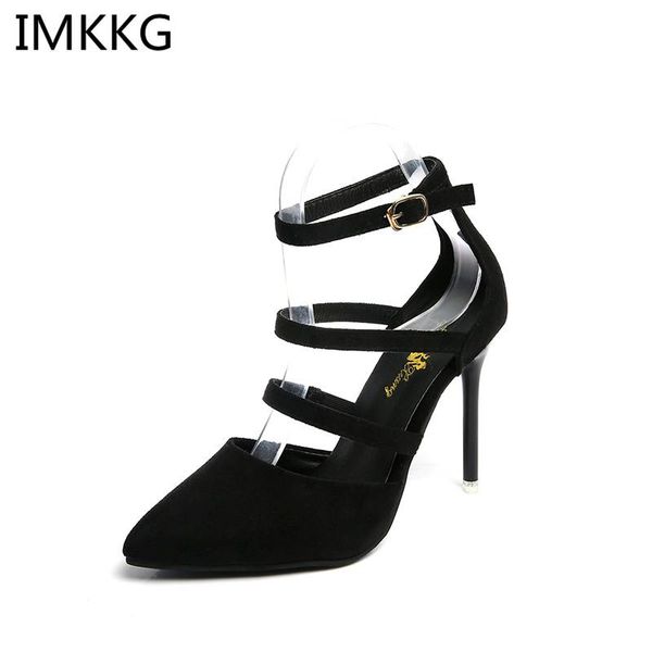 women sandals 2021 fashion summer gladiator woman shoes ankle strap high heels party sapatos m057 dress, Black 
women sandals 2021 fashion summer gladiator woman shoes ankle strap high heels party sapatos m057 dress, Black