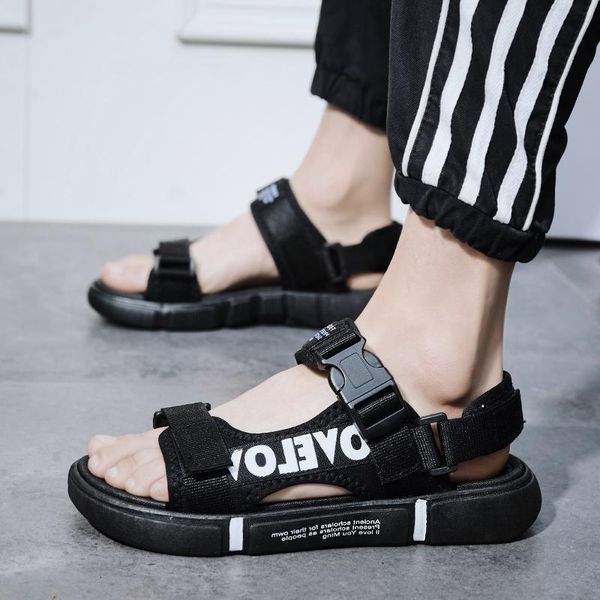sandals mooregood summer lightweight large size men's shoes casual wild fashion wear-resistant beach comfortable, Black
sandals mooregood summer lightweight large size men's shoes casual wild fashion wear-resistant beach comfortable, Black