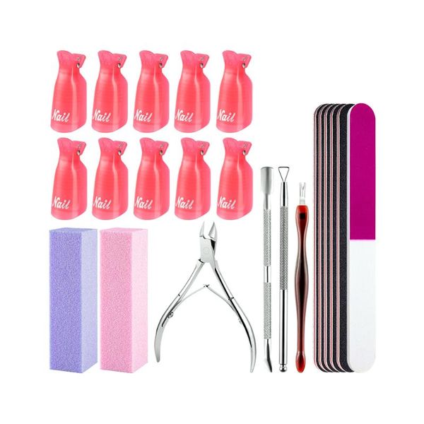 nail art kits pieces of tool set remover dead skin scissors steel push file sponge block planer
nail art kits pieces of tool set remover dead skin scissors steel push file sponge block planer