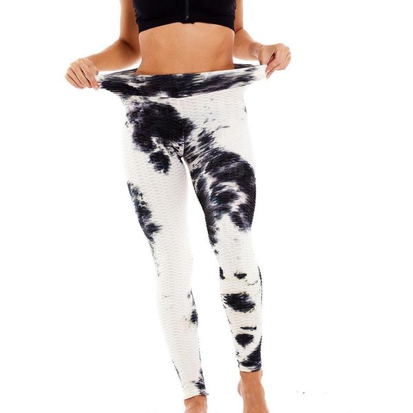 women's leggings 2021 bumps style tie dye print put hip fold elastic high waist legging breathable slim pants indoor sports, Black
women's leggings 2021 bumps style tie dye print put hip fold elastic high waist legging breathable slim pants indoor sports, Black