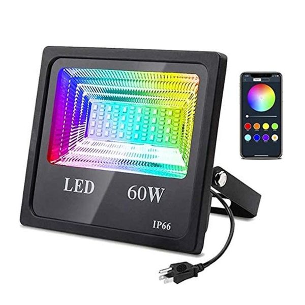 floodlights 60w rgb led flood light bluetooth-compatible app control rgbw ip66 waterproof outdoor landscape security lights
floodlights 60w rgb led flood light bluetooth-compatible app control rgbw ip66 waterproof outdoor landscape security lights