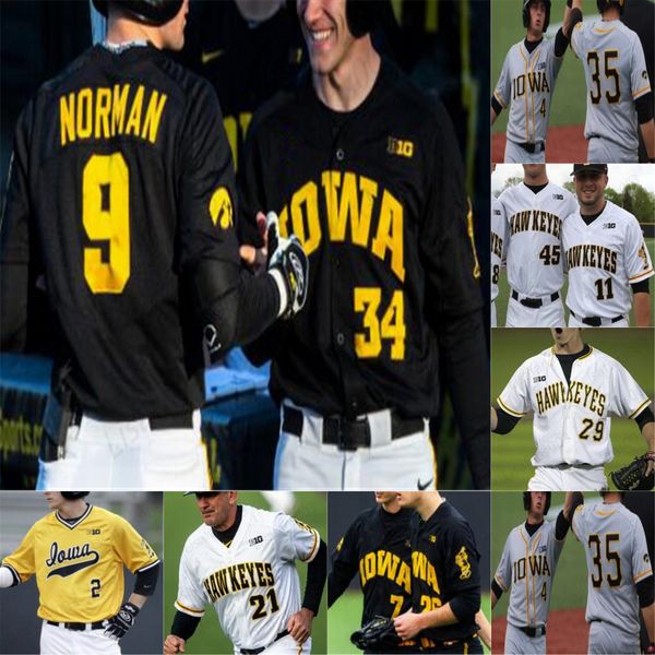 iowa hawkeyes college baseball stitched jersey black mens womens youth any name and nmber 45 peyton williams 20 izaya fullard 9 ben norman 1
iowa hawkeyes college baseball stitched jersey black mens womens youth any name and nmber 45 peyton williams 20 izaya fullard 9 ben norman 1