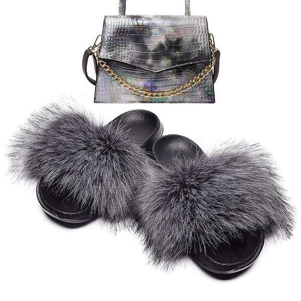 faux fur slides and purse set women rainbow sandals with matching purses fluffy slippers brand bag exquisite party whole, Black
faux fur slides and purse set women rainbow sandals with matching purses fluffy slippers brand bag exquisite party whole, Black