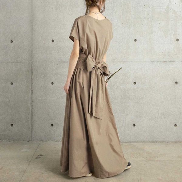 summer back bow sashes short solid simple v neck a-line dresses for women elegant retro temperament women's dress 210615, Black;gray
summer back bow sashes short solid simple v neck a-line dresses for women elegant retro temperament women's dress 210615, Black;gray