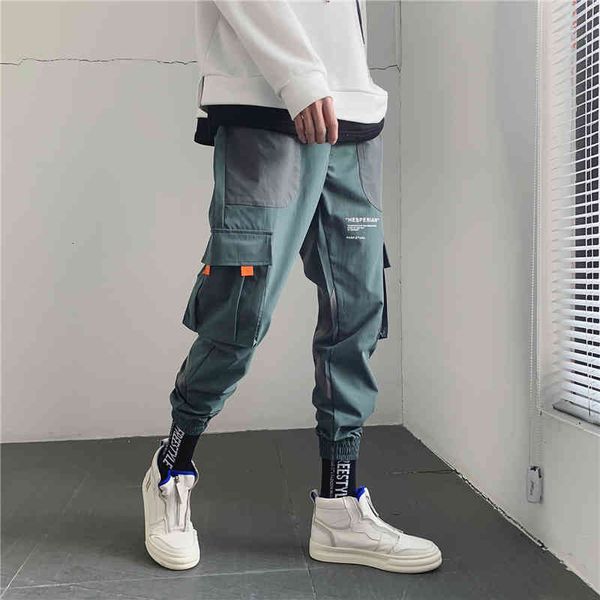 men's pants hip hop pants men big pocket joggers streetwear pantalones hombre fashion kpop ulzzang trousers cargo pantalon homme 5, Black
men's pants hip hop pants men big pocket joggers streetwear pantalones hombre fashion kpop ulzzang trousers cargo pantalon homme 5, Black