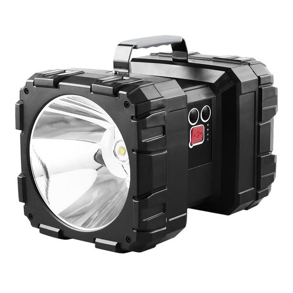 handheld 3km xhp70 work outdoor hunting portable rechargeable powerful led searchlight lanterns
handheld 3km xhp70 work outdoor hunting portable rechargeable powerful led searchlight lanterns