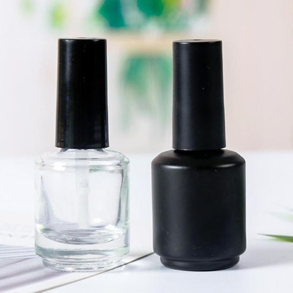 storage bottles & jars 15ml nail polish empty glass clear with cap and brush, transparent matte black light-proof
storage bottles & jars 15ml nail polish empty glass clear with cap and brush, transparent matte black light-proof
