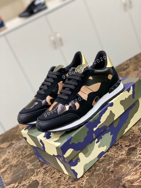 2022 designer fashion suede stud rivet shoes men camouflage leather sneakers flats runner trainers sport casual shoes, Black;red
2022 designer fashion suede stud rivet shoes men camouflage leather sneakers flats runner trainers sport casual shoes, Black;red