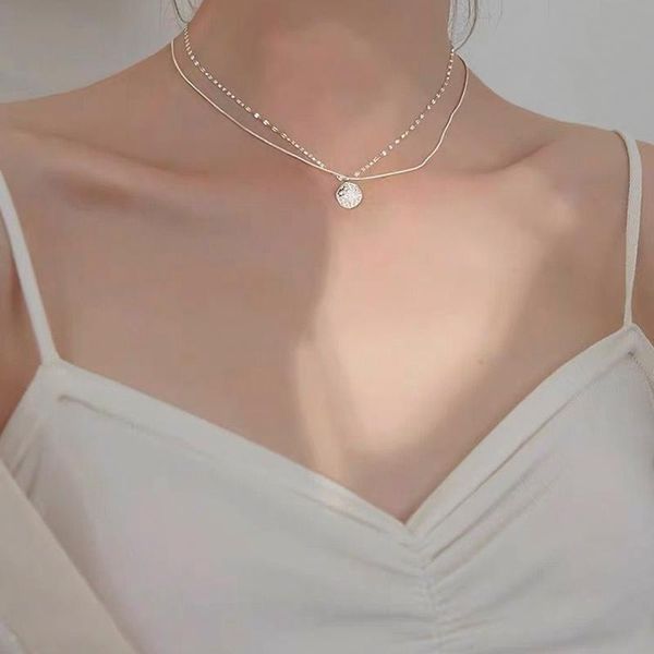 pendant necklaces 925 sterling silver ladies necklace round shiny clavicle gift exquisite jewelry
pendant necklaces 925 sterling silver ladies necklace round shiny clavicle gift exquisite jewelry