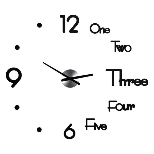 wall clocks 3d clock diy silent creative home decor large decorative accessories sticker horloge murale watch 50ko544
wall clocks 3d clock diy silent creative home decor large decorative accessories sticker horloge murale watch 50ko544