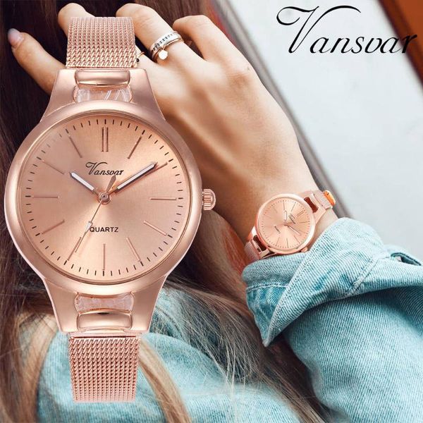 wristwatches orologio donna casual quartz stainless steel band watch wrist relogio masculino luxury women rose gold watches, Slivery;brown
wristwatches orologio donna casual quartz stainless steel band watch wrist relogio masculino luxury women rose gold watches, Slivery;brown