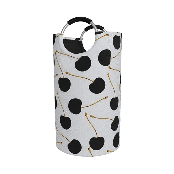 storage baskets round portable dirty clothes bag, foldable large size, modern style, used for laundry organizer 15inx28in
storage baskets round portable dirty clothes bag, foldable large size, modern style, used for laundry organizer 15inx28in