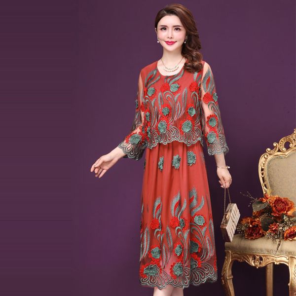 dress 2021 spring summer elegant woman's neck floral embroidery sun vintage ladies crocheted party robe loose, Black;gray
dress 2021 spring summer elegant woman's neck floral embroidery sun vintage ladies crocheted party robe loose, Black;gray