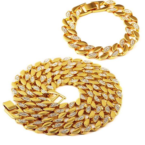 earrings & necklace hip hop bling fully iced out mens electroplated miami cuban link chain bracelet simulated gemstone hipster jewelry set, Silver 
earrings & necklace hip hop bling fully iced out mens electroplated miami cuban link chain bracelet simulated gemstone hipster jewelry set, Silver