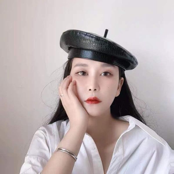 berets 01910-yuchun-744836530 fashion pu model design crocodile grain faux leather beret cap men women leisure painter hat, Blue;gray
berets 01910-yuchun-744836530 fashion pu model design crocodile grain faux leather beret cap men women leisure painter hat, Blue;gray