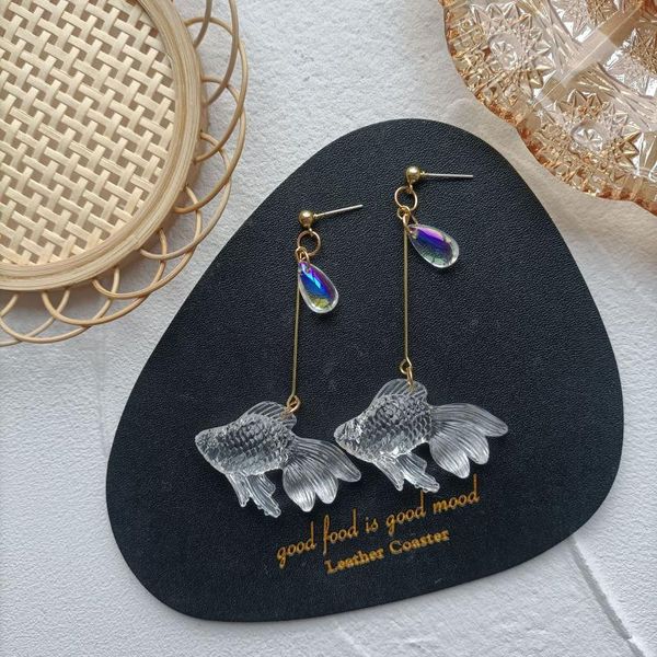 dangle & chandelier ziccowong fashion transparent goldfish long eaaring for women girl summer water drop glaze elegant earring jewelry, Silver
dangle & chandelier ziccowong fashion transparent goldfish long eaaring for women girl summer water drop glaze elegant earring jewelry, Silver