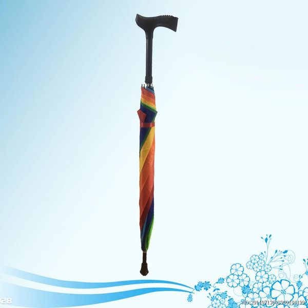 umbrellas crutch rainbow umbrella sun clear old man gift strong windproof womens rain regenschirm sy284
umbrellas crutch rainbow umbrella sun clear old man gift strong windproof womens rain regenschirm sy284