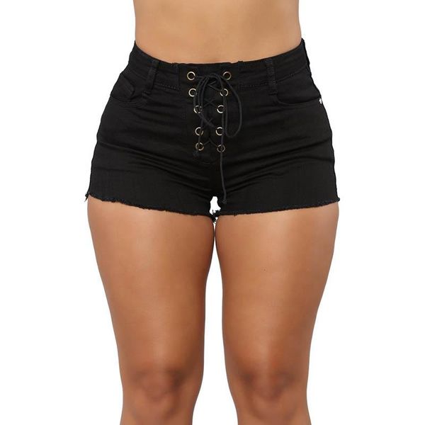 women's jeans 2021 high waist bandage denim ripped hole short women black skinny shorts lace up plus size, Blue
women's jeans 2021 high waist bandage denim ripped hole short women black skinny shorts lace up plus size, Blue