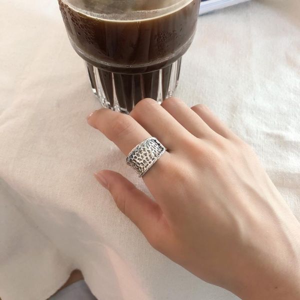 cluster rings factory direct creative s925 sterling silver dongdaemun thai open irregular ring fashion hip-hop, Golden;silver
cluster rings factory direct creative s925 sterling silver dongdaemun thai open irregular ring fashion hip-hop, Golden;silver