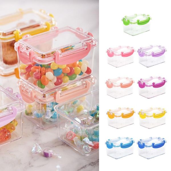 storage bottles & jars transparent box mini boxes with lid for fruit snack candy home office desksealed container organizer
storage bottles & jars transparent box mini boxes with lid for fruit snack candy home office desksealed container organizer