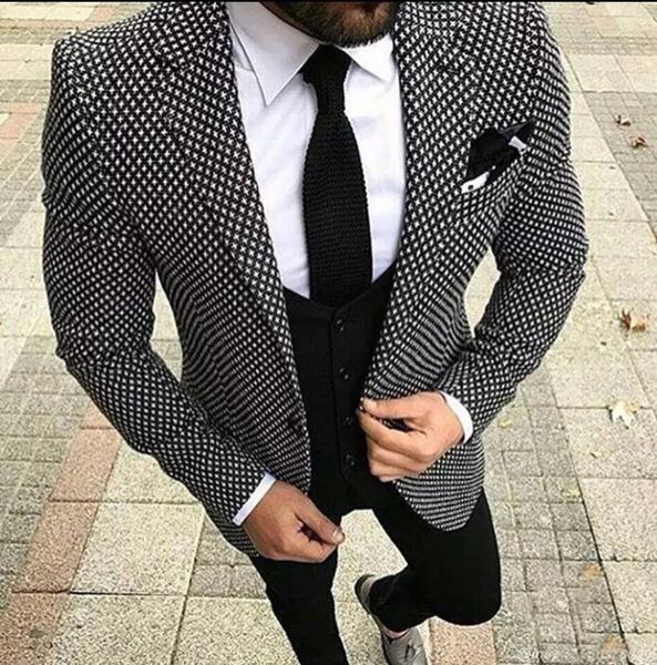 men's suits & blazers casual plaid elegant wedding suit for men 3pieces(jacket+pant+vest+tie) custom tuxedo terno masculino blazer, White;black
men's suits & blazers casual plaid elegant wedding suit for men 3pieces(jacket+pant+vest+tie) custom tuxedo terno masculino blazer, White;black