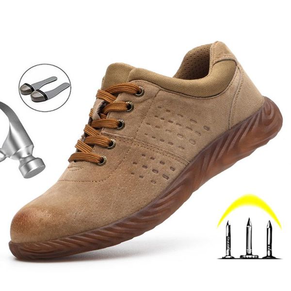 boots men outdoor indestructible shoes steel toe work safety boot anti-puncture male sneakers, Black
boots men outdoor indestructible shoes steel toe work safety boot anti-puncture male sneakers, Black