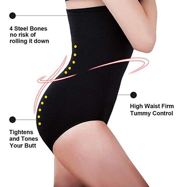 women's shapers women high waist slimming tummy control panty body shaper panties black seamless plus size shapewear underwear, Black;white
women's shapers women high waist slimming tummy control panty body shaper panties black seamless plus size shapewear underwear, Black;white