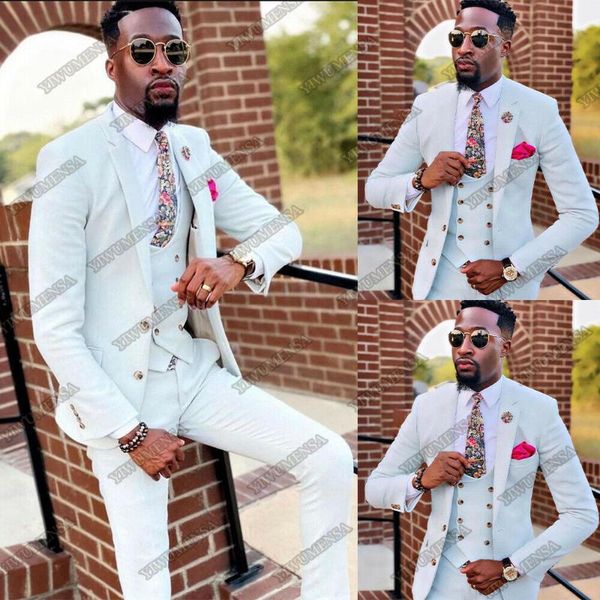 men's suits & blazers england style wedding tuxedo 3 pieces groom wear blazer terno masculino jacket+vest+pants mens business costume h, White;black
men's suits & blazers england style wedding tuxedo 3 pieces groom wear blazer terno masculino jacket+vest+pants mens business costume h, White;black