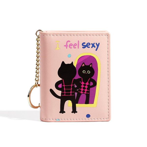wallets muyu small wallet 2021 fashion simple trend zero cute cartoon student lady one card bag, Red;black
wallets muyu small wallet 2021 fashion simple trend zero cute cartoon student lady one card bag, Red;black
