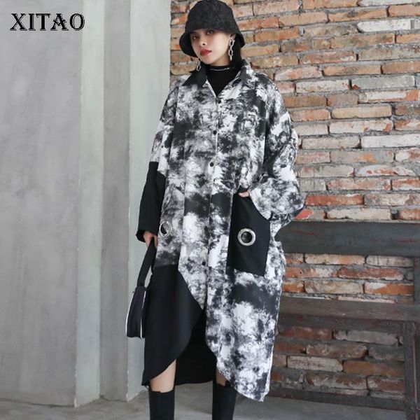 casual dresses xitao patchwork print pattern pocket dress women 2021 autumn fashion style temperament full sleeve loose zp3448, Black;gray
casual dresses xitao patchwork print pattern pocket dress women 2021 autumn fashion style temperament full sleeve loose zp3448, Black;gray