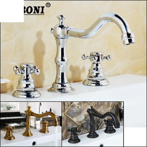 chrome solid brass bathroom basin mixer tap antique black orb kitchen sink faucet dual handles 3 pcs faucets
chrome solid brass bathroom basin mixer tap antique black orb kitchen sink faucet dual handles 3 pcs faucets