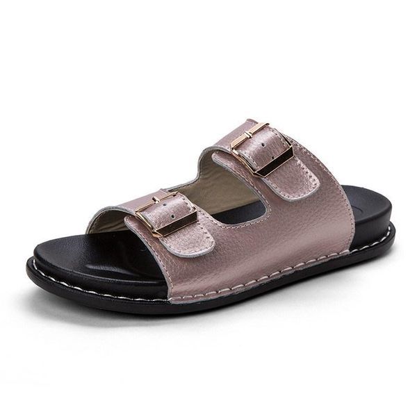 slippers woman platform shoes fashion double buckle slides summer beach slip on flip flop women casual flat, Black
slippers woman platform shoes fashion double buckle slides summer beach slip on flip flop women casual flat, Black