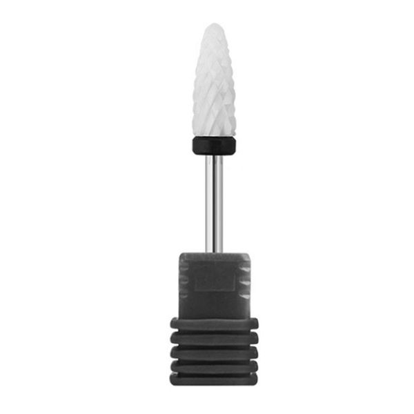 nail art equipment cone tip ceramic drill bits electric cuticle clean rotary for manicure pedicure grinding head sander tool 1pcs, Silver
nail art equipment cone tip ceramic drill bits electric cuticle clean rotary for manicure pedicure grinding head sander tool 1pcs, Silver