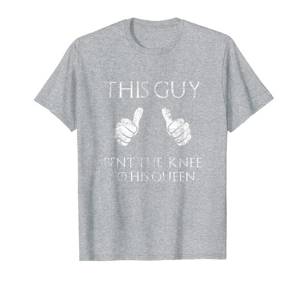 mens i bent the knee | this guy | groom engagement wedding gift t-shirt, White;black
mens i bent the knee | this guy | groom engagement wedding gift t-shirt, White;black