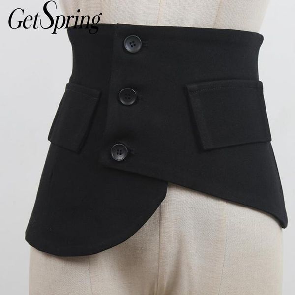 belts getspring women cummerbund asymmetry vintage black wide waist 202 fashion belt for dress elastic, Black;brown
belts getspring women cummerbund asymmetry vintage black wide waist 202 fashion belt for dress elastic, Black;brown