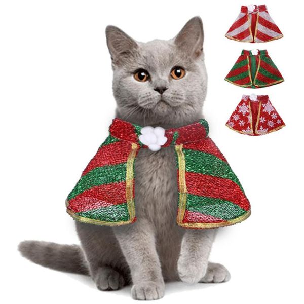 christmas cat cape snowflake stripe clothes kitten costume outfit pet cosplay for party costumes
christmas cat cape snowflake stripe clothes kitten costume outfit pet cosplay for party costumes