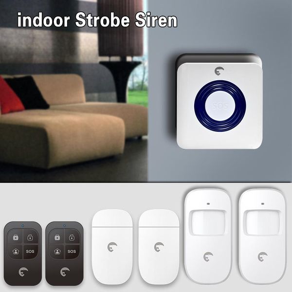 etiger s6a wireless indoor alarm siren home security protection localtion system systems
etiger s6a wireless indoor alarm siren home security protection localtion system systems