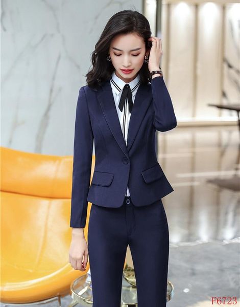 formal ladies pant suits for women work wear black blazer and jacket set elegant business clothes women's two piece pants, White
formal ladies pant suits for women work wear black blazer and jacket set elegant business clothes women's two piece pants, White