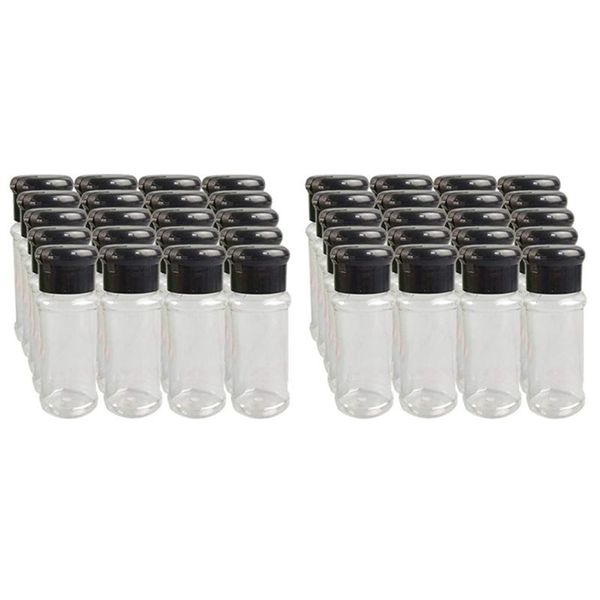 storage bottles & jars 40pcs/set 100ml spice salt pepper shakers black seasoning jar can bottle barbecue condiment kitchen gadget tool
storage bottles & jars 40pcs/set 100ml spice salt pepper shakers black seasoning jar can bottle barbecue condiment kitchen gadget tool