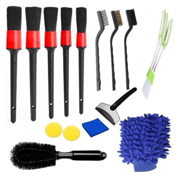 car sponge 15 pcs/set blue glove set stainless steel spatula waxing detail brush cleaning washing gloves for
car sponge 15 pcs/set blue glove set stainless steel spatula waxing detail brush cleaning washing gloves for