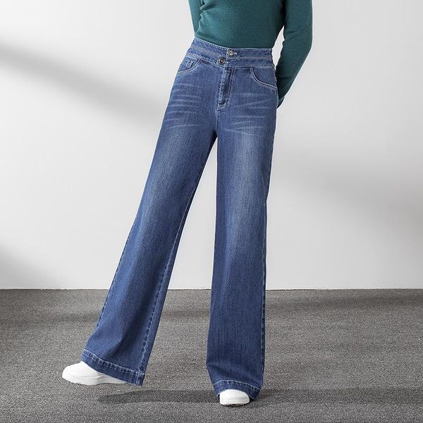 women's jeans fall 2021 lady straight trousers han edition leisure wide-legged pants show thin loose 9051 high waist, Blue
women's jeans fall 2021 lady straight trousers han edition leisure wide-legged pants show thin loose 9051 high waist, Blue