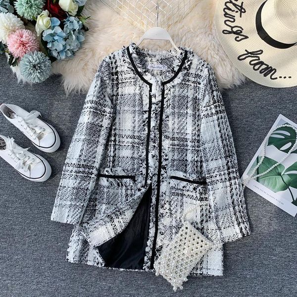 women's knits & tees yizzhoy ladies' small fragrant clothes coat women autumn winter retro leisure loose wool long sleeved cardiga, White
women's knits & tees yizzhoy ladies' small fragrant clothes coat women autumn winter retro leisure loose wool long sleeved cardiga, White