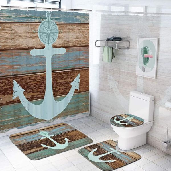 bath accessory set 4 piece anchor shower curtain sets with non-slip rugs toilet lid cover and mat nautical rustic wood 12 hooks
bath accessory set 4 piece anchor shower curtain sets with non-slip rugs toilet lid cover and mat nautical rustic wood 12 hooks