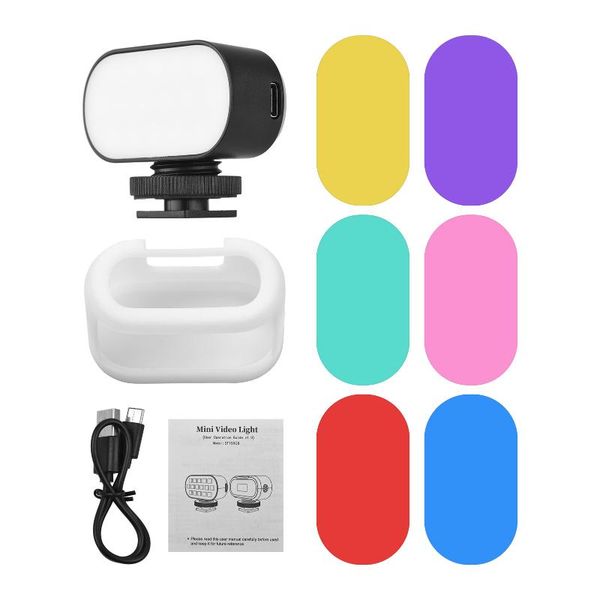 flash heads andoer mini led video light 5000-6000k vlog fill cri95+ battery cold shoe 6*color filter for smartphone action camera
flash heads andoer mini led video light 5000-6000k vlog fill cri95+ battery cold shoe 6*color filter for smartphone action camera