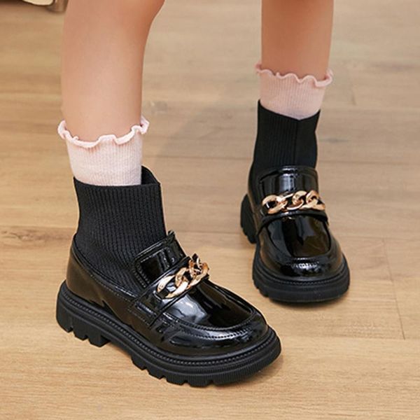 boots metal chain girls boys fashion pu leather knitting patchwork slip on kids socks shoes anti children ankle 2022, Black;grey
boots metal chain girls boys fashion pu leather knitting patchwork slip on kids socks shoes anti children ankle 2022, Black;grey