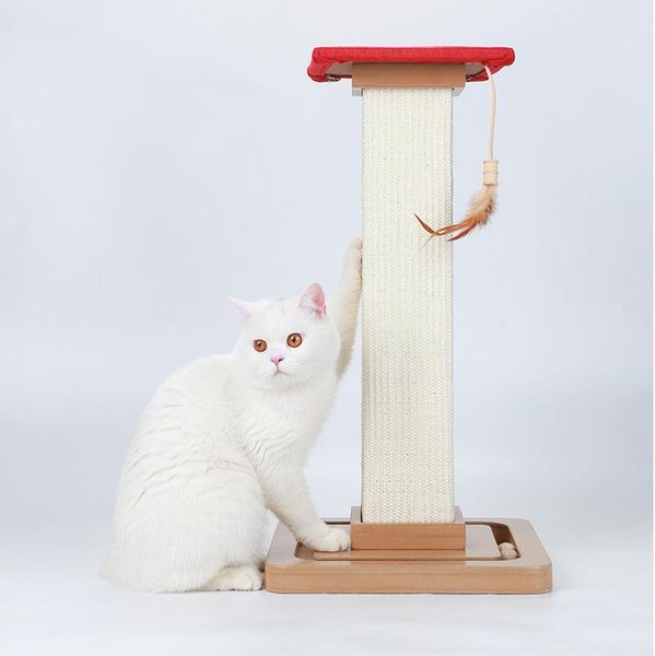 cat toys wooden roman columns large grabbing pole toy pet educational supplies natural white sisal tree
cat toys wooden roman columns large grabbing pole toy pet educational supplies natural white sisal tree