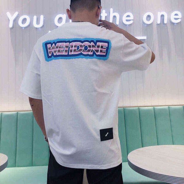 2021 we11done high street hip hop pure cotton streetwear round neck casual loose street fashion short sleeve t shirt g1207, White;black
2021 we11done high street hip hop pure cotton streetwear round neck casual loose street fashion short sleeve t shirt g1207, White;black