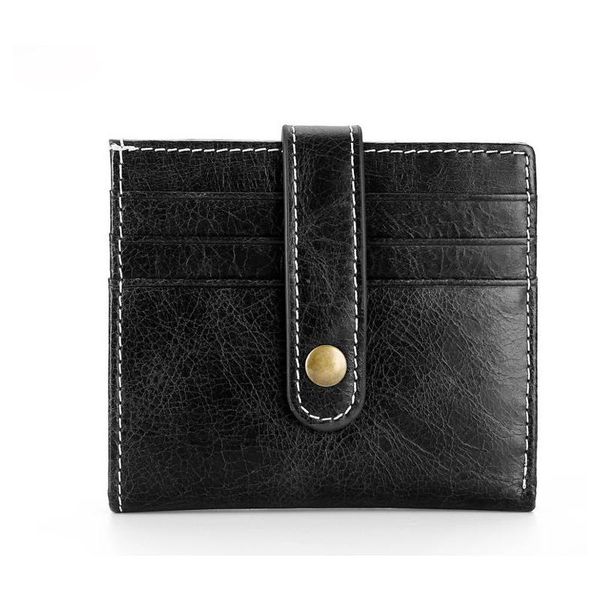 card holders genuine leather wallet bi-fold slim purse front pocket pouch case short business, Brown;gray
card holders genuine leather wallet bi-fold slim purse front pocket pouch case short business, Brown;gray