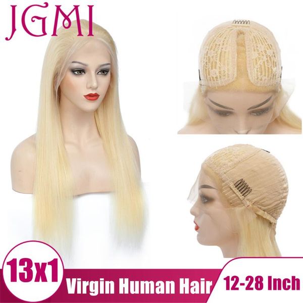 lace wigs jgmi straight 613 honey blonde virgin human hair transparent 13x1 swiss part for black women blond, Black;brown
lace wigs jgmi straight 613 honey blonde virgin human hair transparent 13x1 swiss part for black women blond, Black;brown